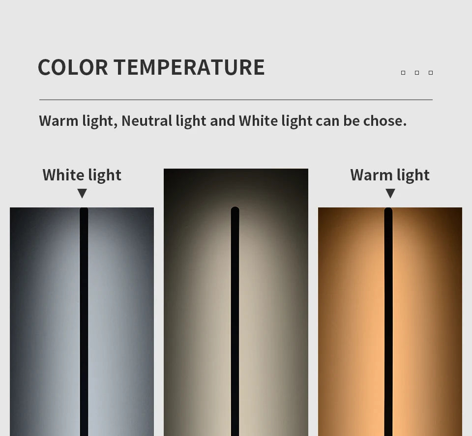 LED Wooden Standing Floor Lamp