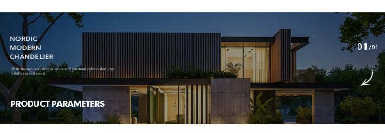 Simple Circle Background Decoration Lamp