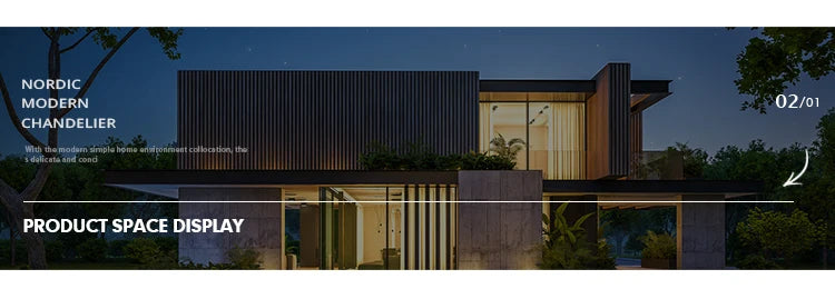 Simple Circle Background Decoration Lamp