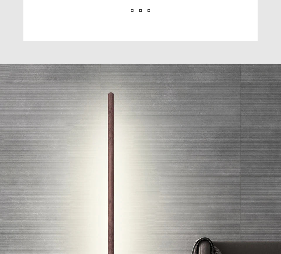 LED Wooden Standing Floor Lamp