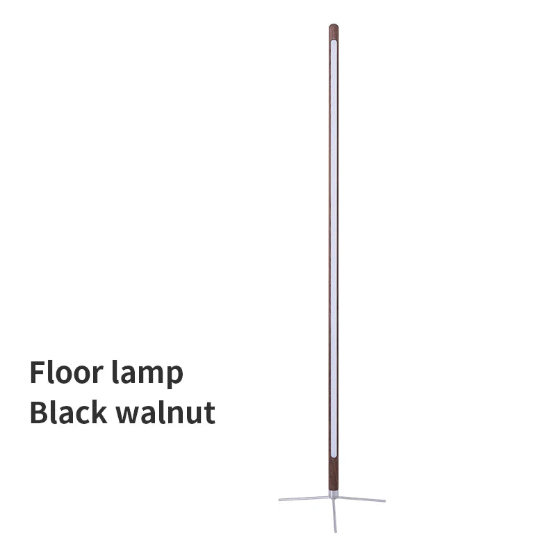 LED Wooden Standing Floor Lamp