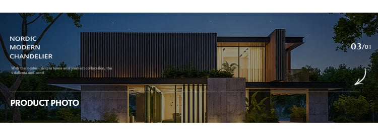 Simple Circle Background Decoration Lamp