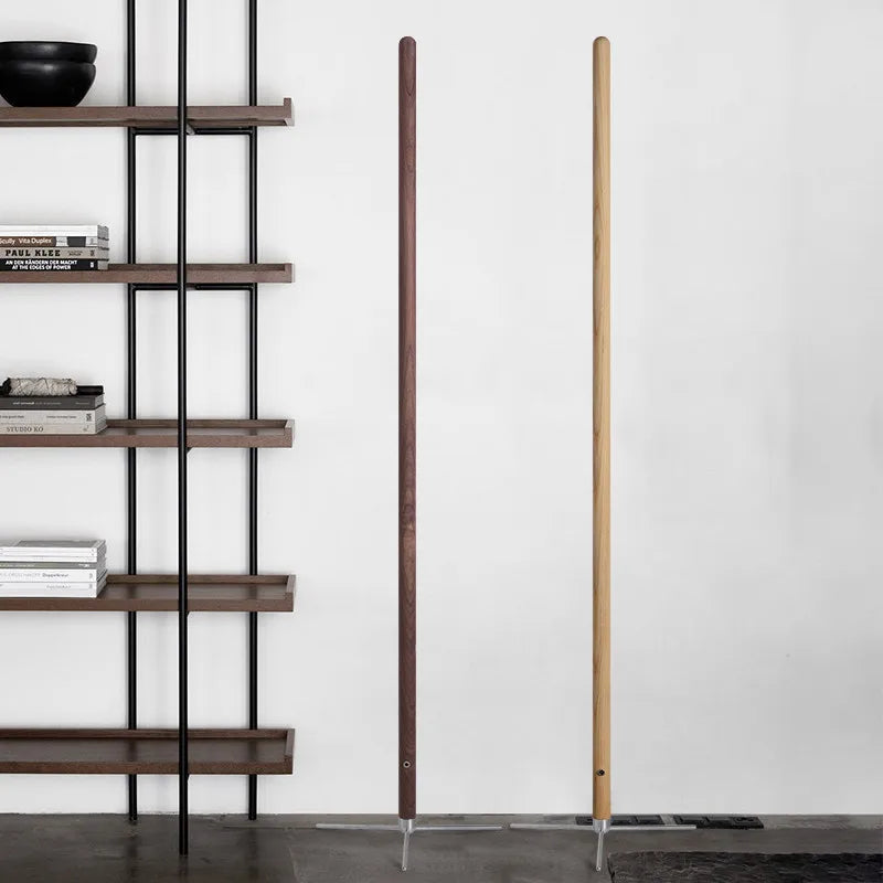 LED Wooden Standing Floor Lamp