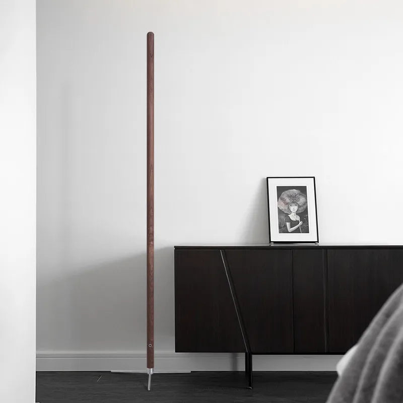 LED Wooden Standing Floor Lamp