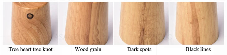 Nordic Art Wooden Robot Shaped Table Lamp