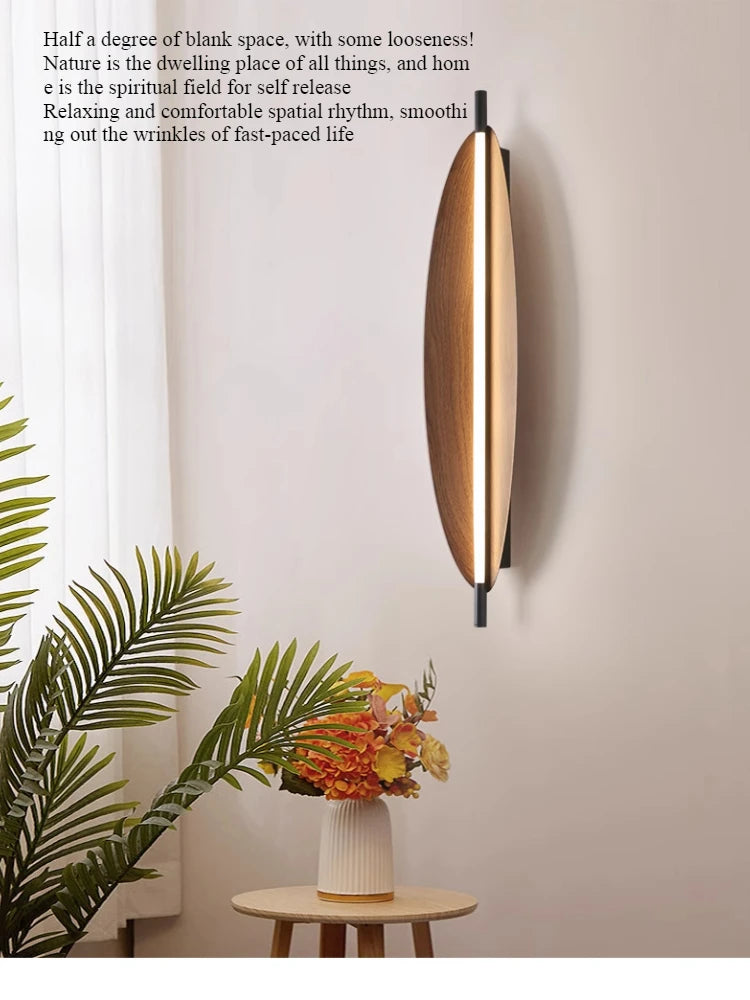 Modern Creative Metal Leaf Wall Light