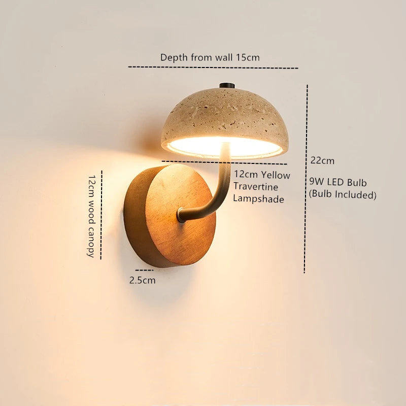 IWHD Creative Mushroom LED Wall Light