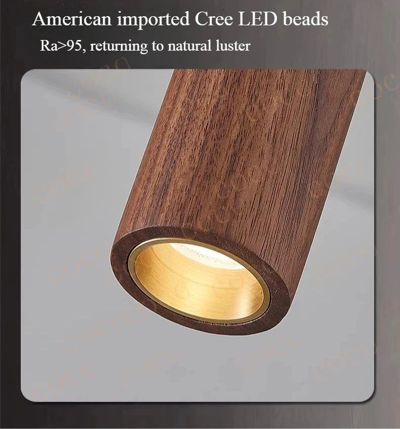 Rotary staircase, North American black walnut villa living room