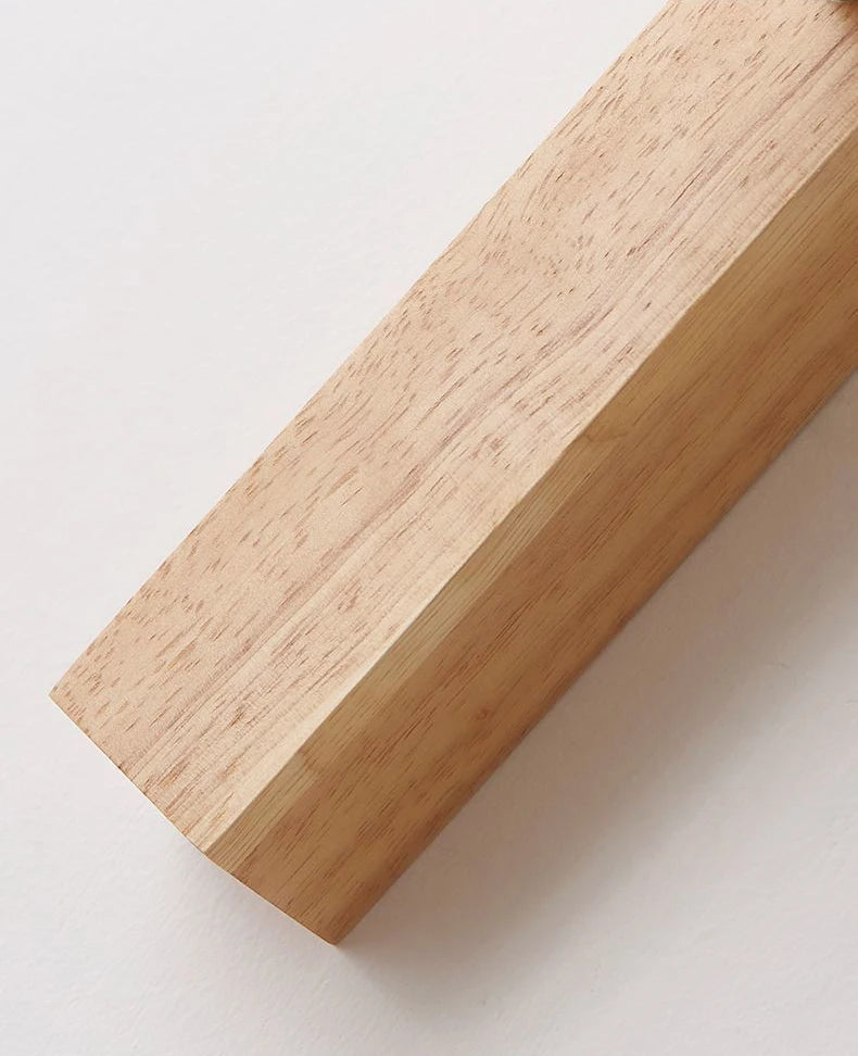 Modern Fashion Stone Wood Rotatable Led Decor Wall Lamp