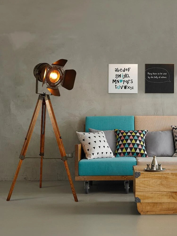 Nordic Solid Wood Light Luxury Living Room