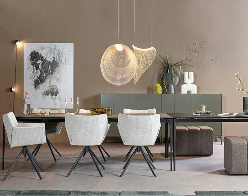 Birch Wood LED Pendant Light Nordic Designer Pendant Lamp