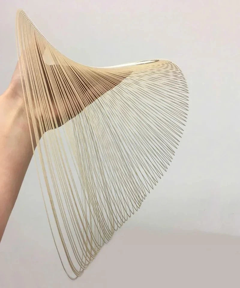 Birch Wood LED Pendant Light Nordic Designer Pendant Lamp