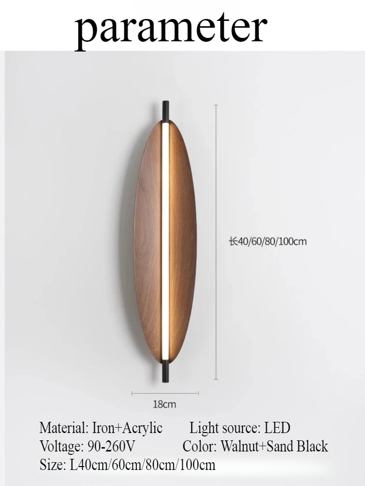 Modern Creative Metal Leaf Wall Light