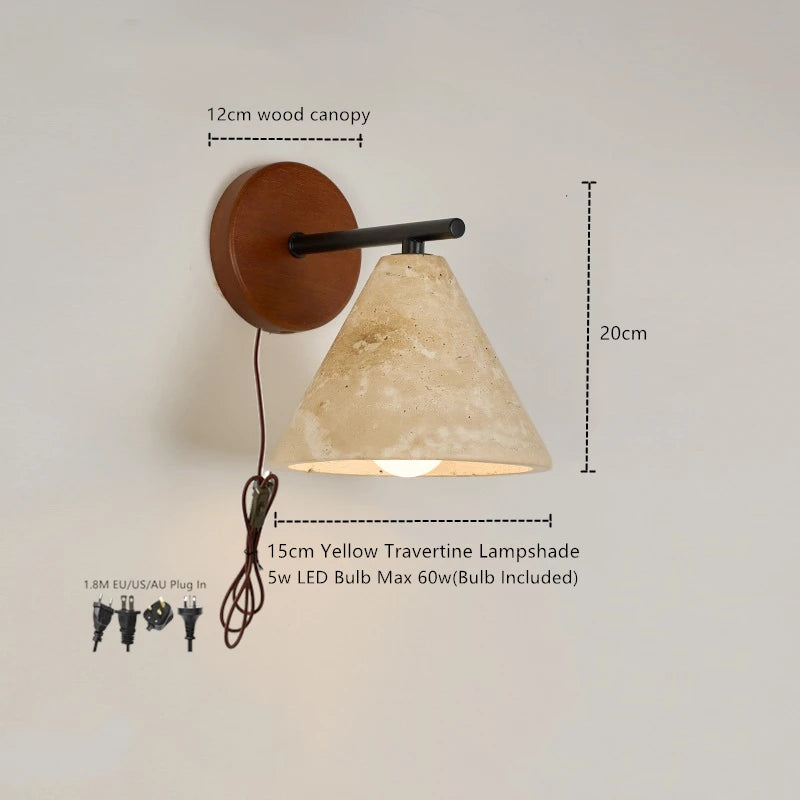 IWHD Creative Mushroom LED Wall Light