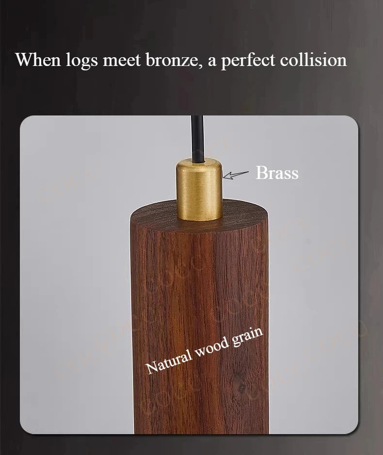 Rotary staircase, North American black walnut villa living room