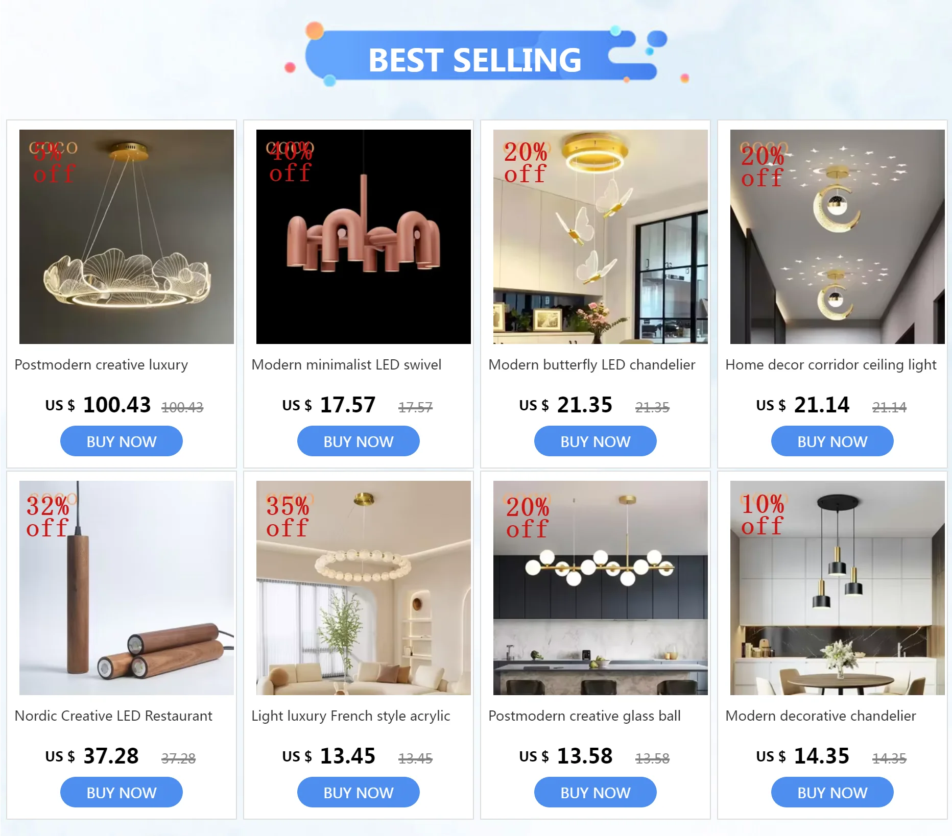 Modern Creative Metal Leaf Wall Light