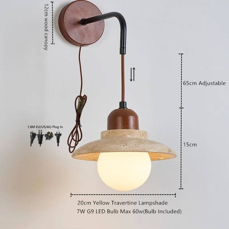 IWHD Creative Mushroom LED Wall Light