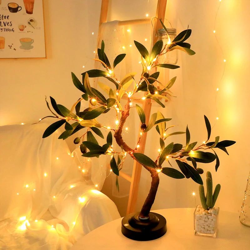LED Tree Lights, Green Atmosphere Light