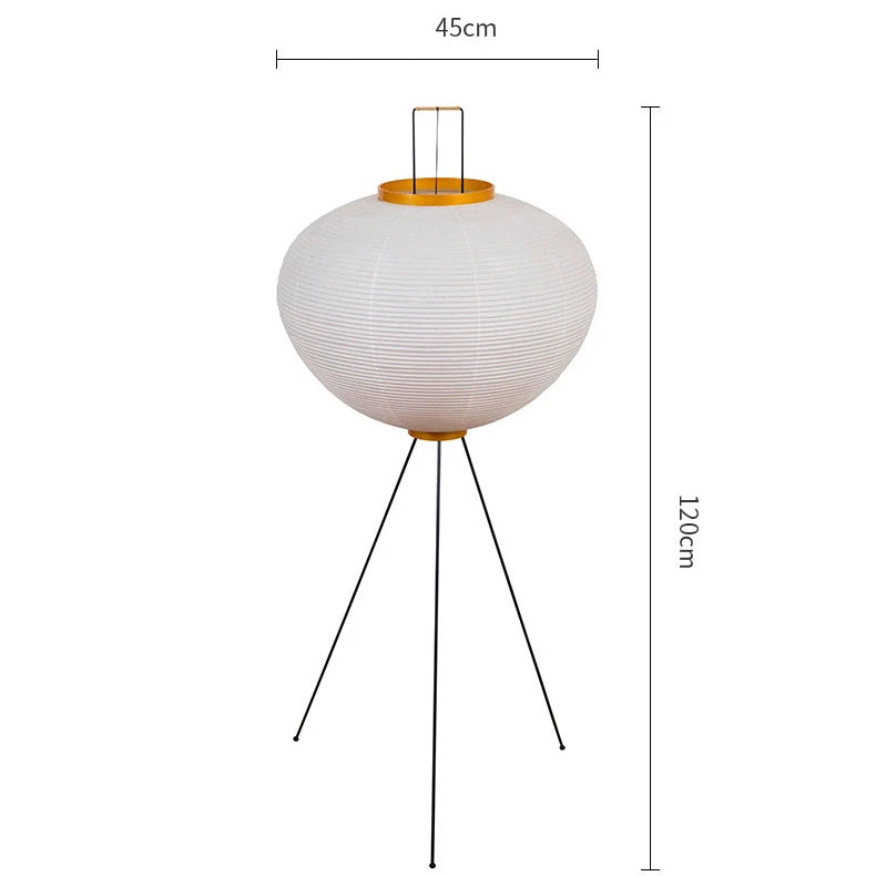Simplified Japanese Xuan Paper Floor Lamp