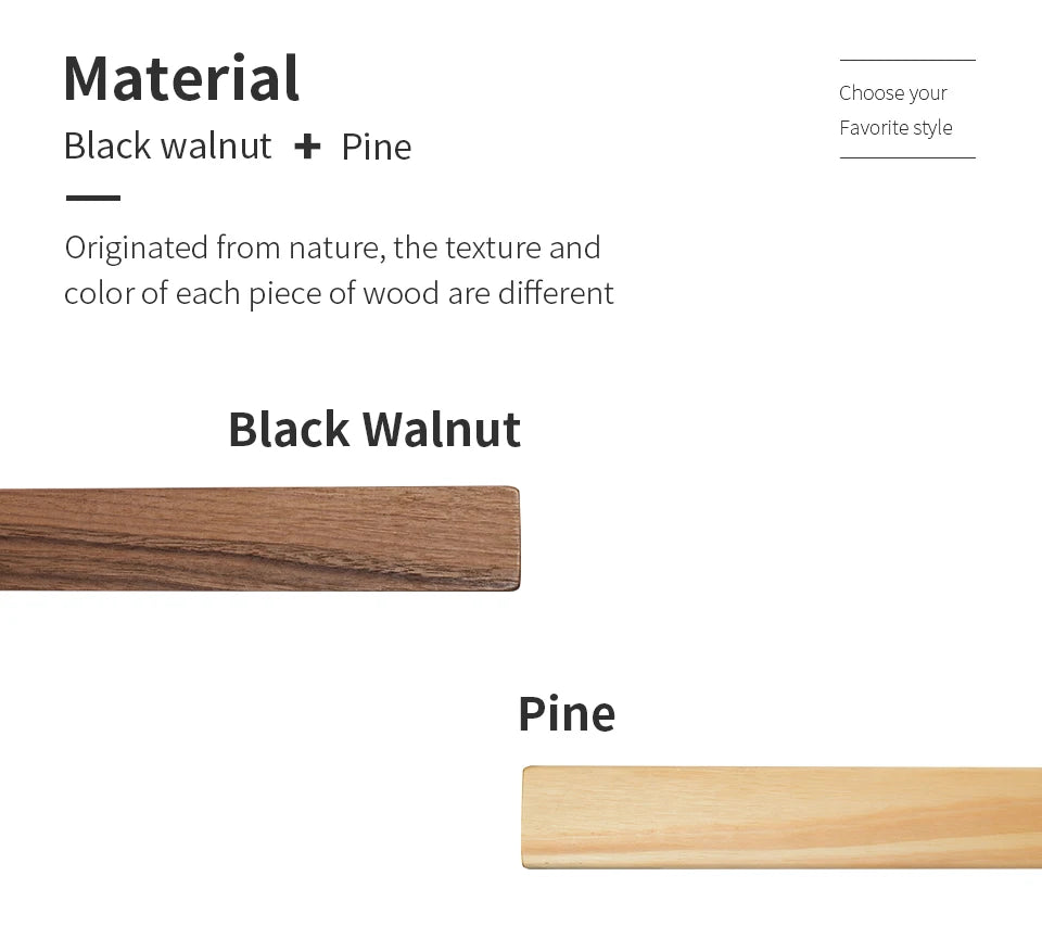 Nordic Wood Pendant Lights LED Modern Hanging Lamp