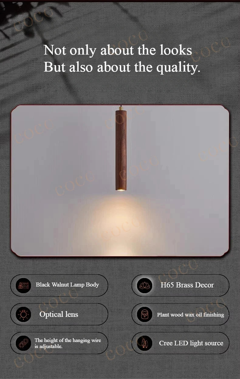 Rotary staircase, North American black walnut villa living room