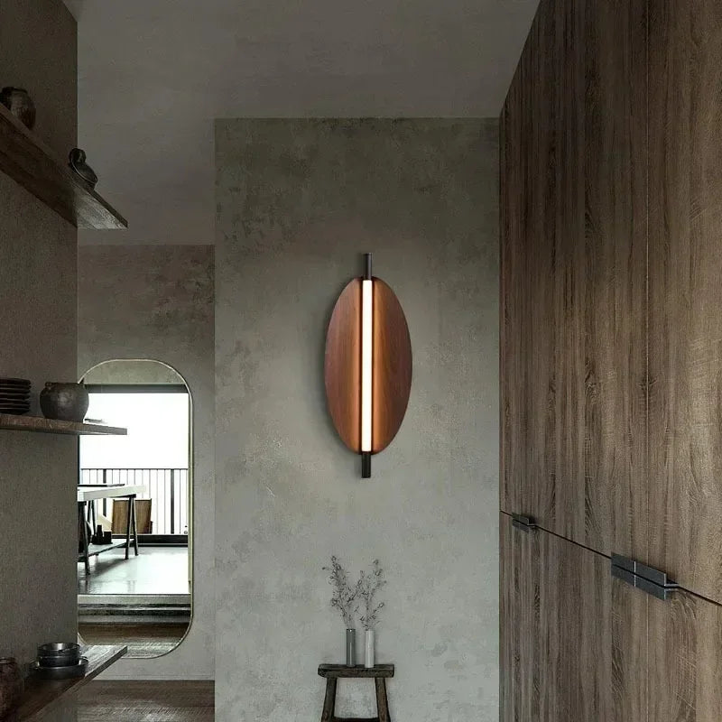 Modern Creative Metal Leaf Wall Light