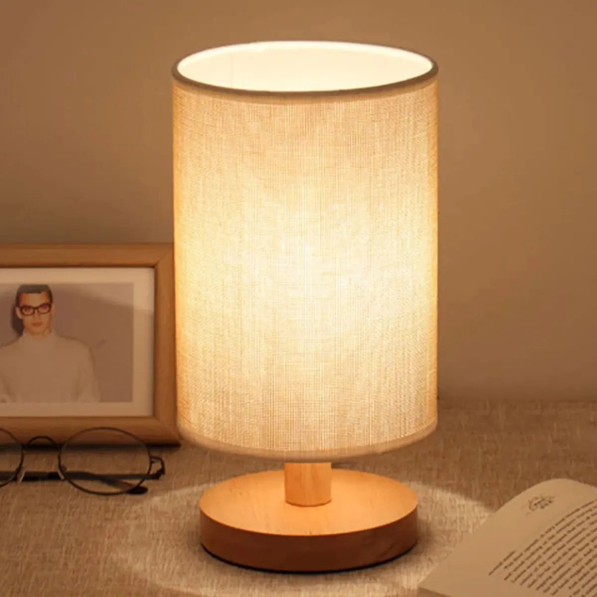 USB Bedside Lamp Night Lights Table Lamp