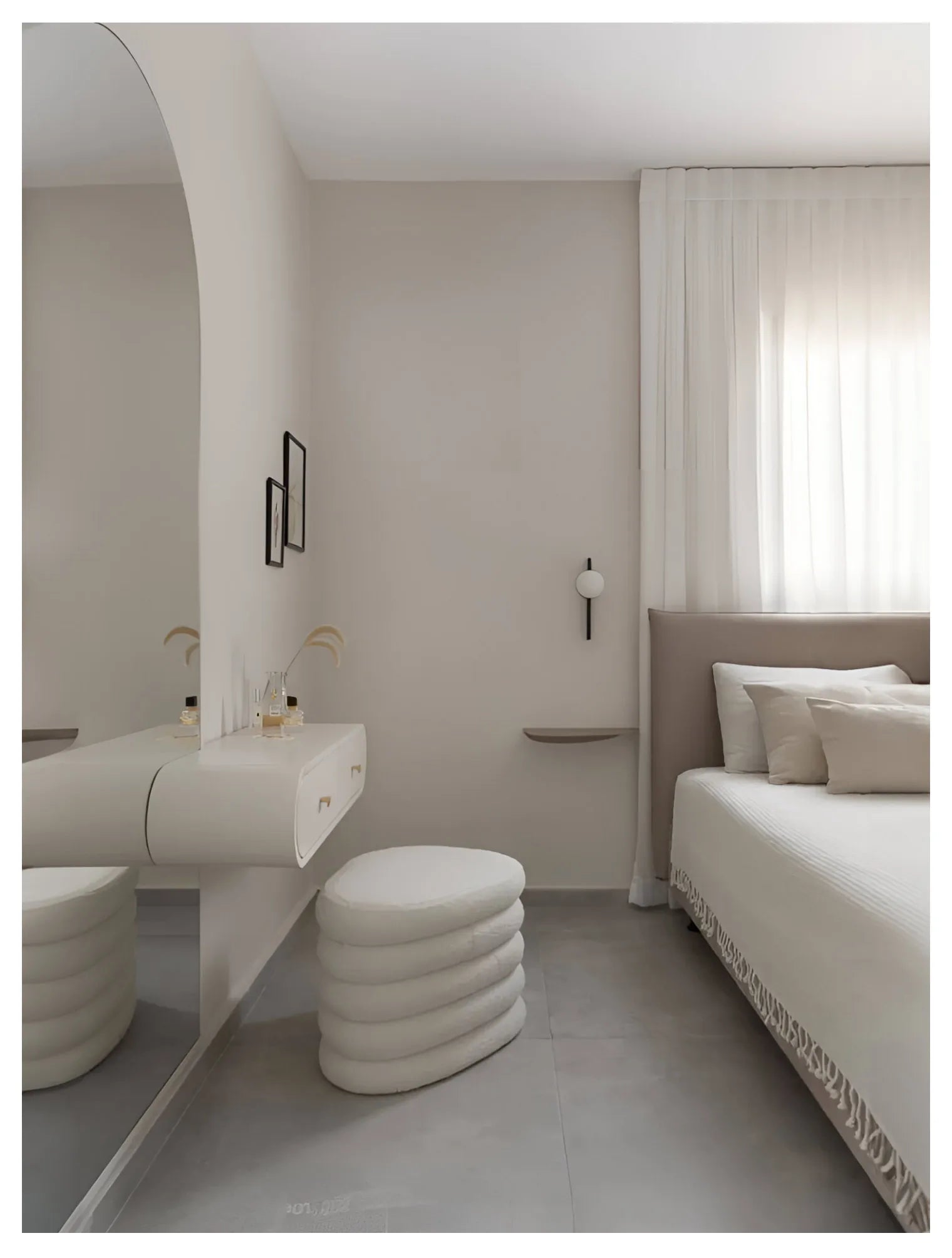 Globe Glass Moonlight Creative Walnut Wood,