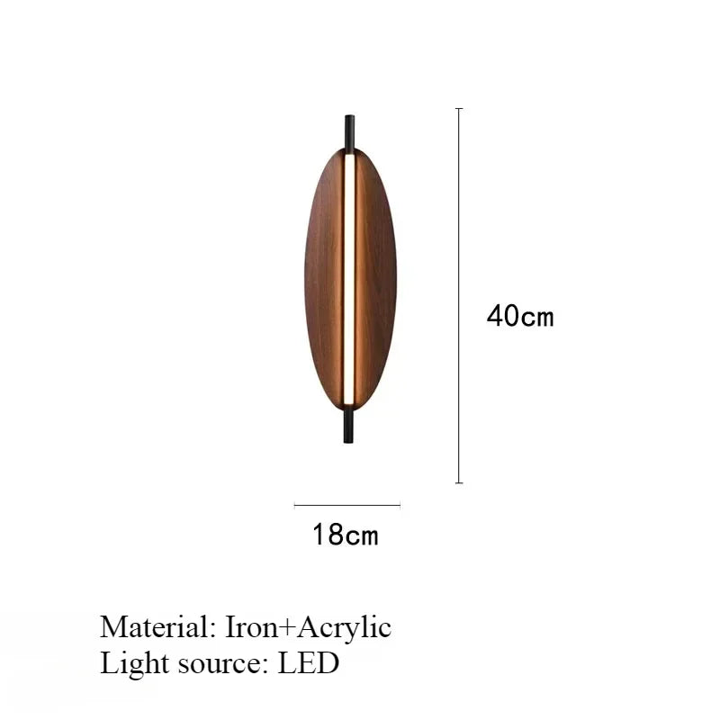 Modern Creative Metal Leaf Wall Light