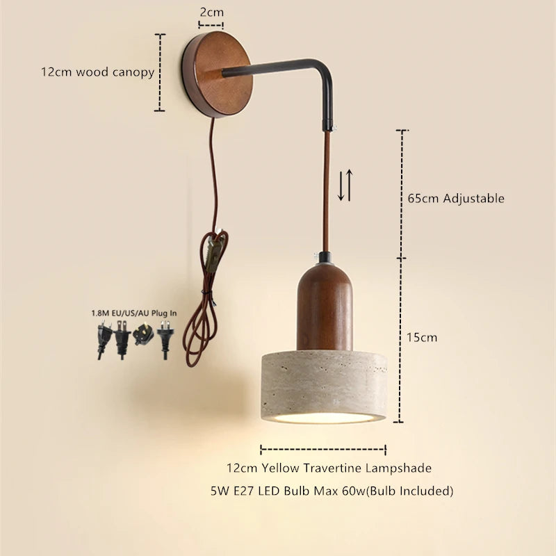 IWHD Creative Mushroom LED Wall Light