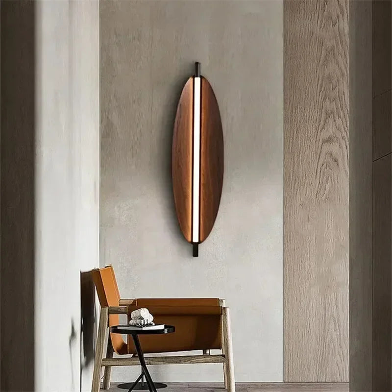 Modern Creative Metal Leaf Wall Light