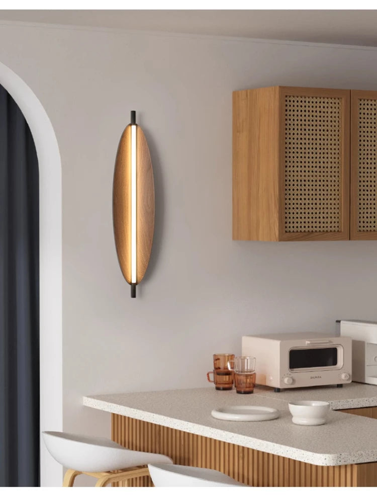 Modern Creative Metal Leaf Wall Light