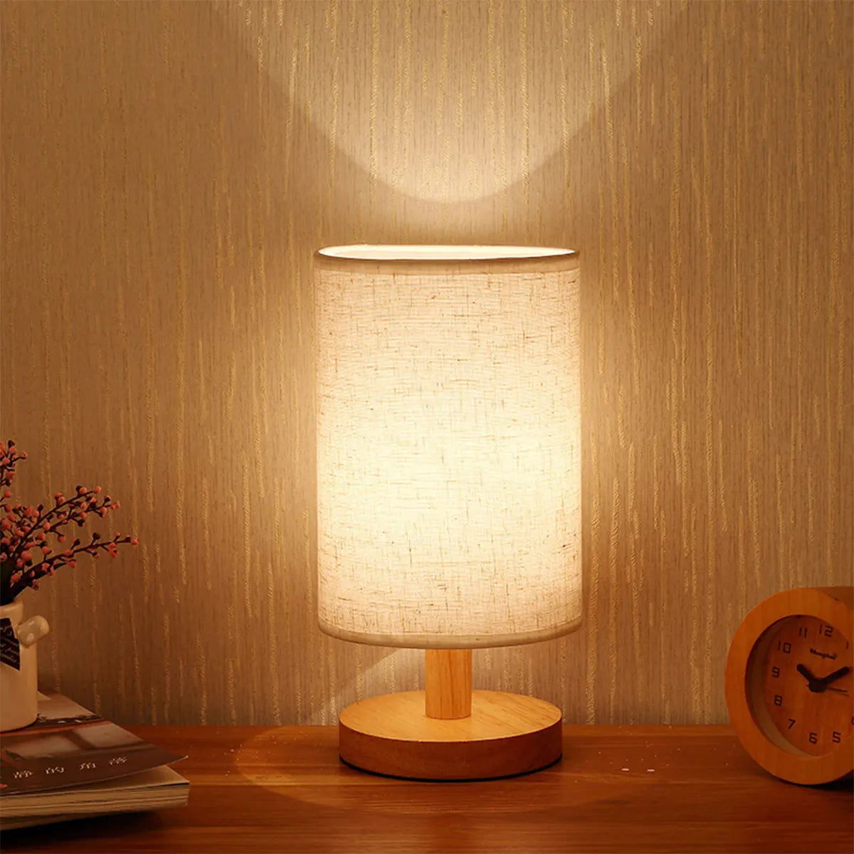 USB Bedside Lamp Night Lights Table Lamp