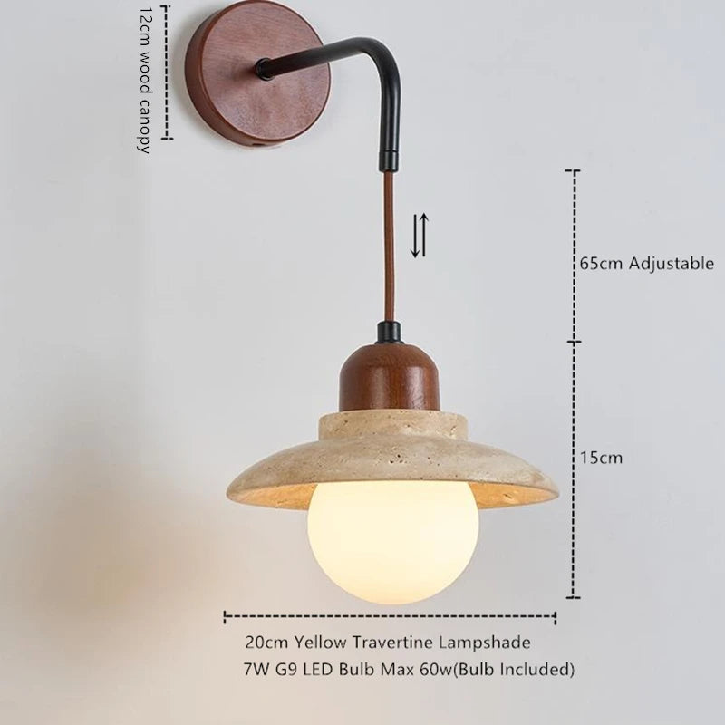 IWHD Creative Mushroom LED Wall Light