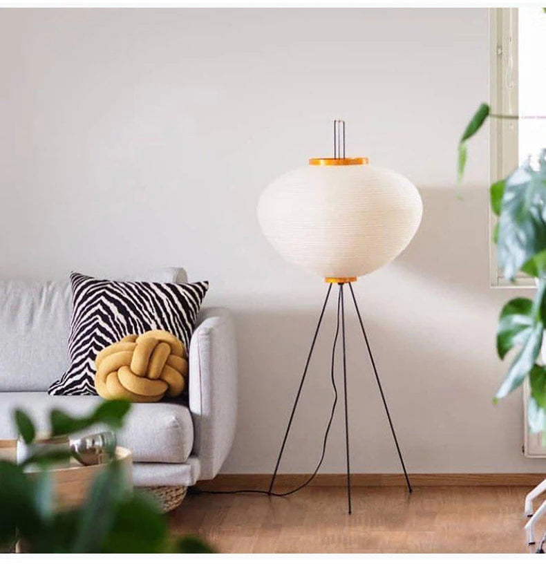 Simplified Japanese Xuan Paper Floor Lamp